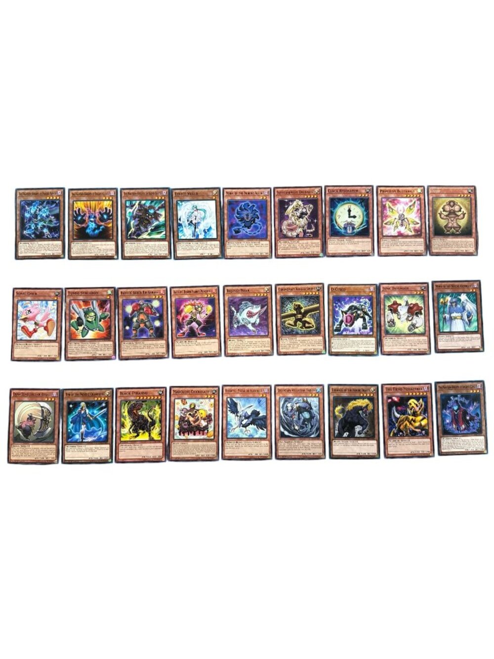 Mixed Yu-Gi-Oh! Card Lot - 1st Edition Effect Tuner Warrior & More